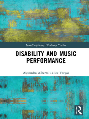 cover image of Disability and Music Performance